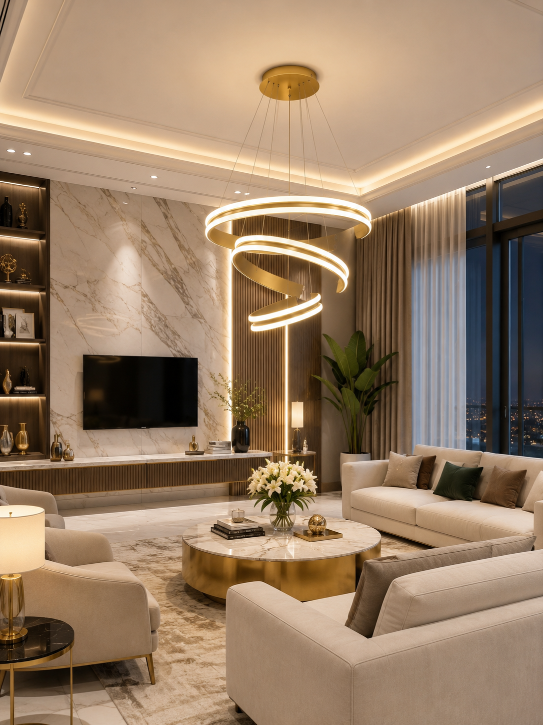 Modern avize aydınlatma